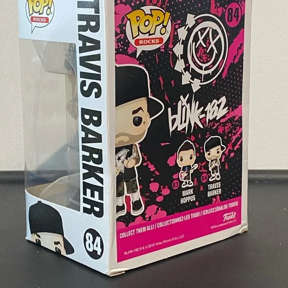 Funko Pop! Rocks Travis Barker Figure - Picture 4 of 10